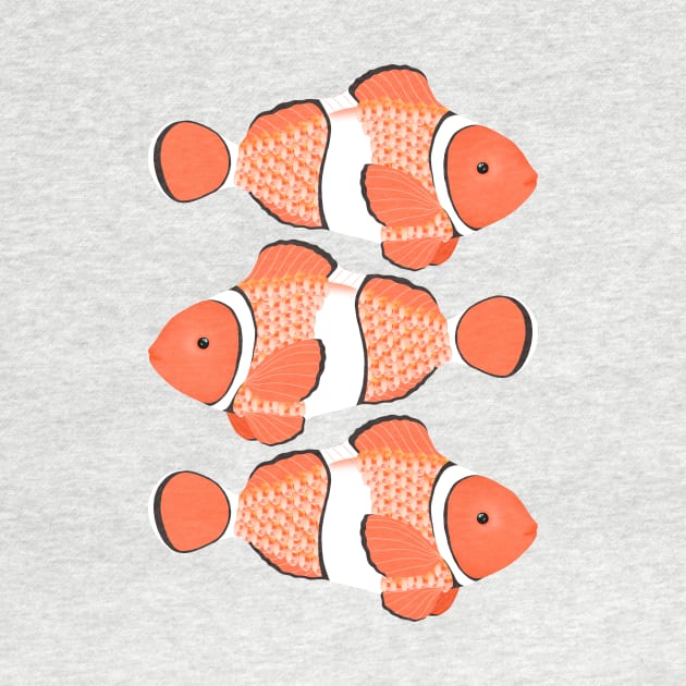 Clown fish - Mandarin Garnet by Aline Eg